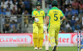 T natarajan accounted for three wickets in the first t20i in canberra.© afp. India Vs Australia 1st Odi Highlights Australia Crush India By 10 Wickets Courtesy Warner Finch Centuries Cricket News India Tv