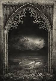 Portal Art Gothic Art Painting
