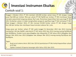 Ekuitas pemegang saham mewakili nilai yang tetap ada dalam bisnis setelah melikuidasi semua aset dan melunasi semua hutang. 34 Contoh Soal Saham Dalam Akuntansi Info Dana Tunai