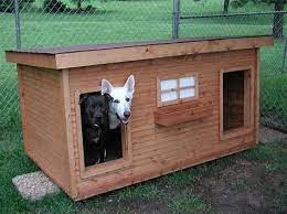 How To Build Dog House Plan All You Need Is Love A Dog Barreldoghouse Double Dog House Dog House Plans Dog House Diy