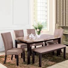 Choose from contactless same day delivery, drive up and more. 60 Inch By 36 Inch Chairs Normal Size And 1 Bench 6 Seater Dinning Table Set Rs 47500 Set Id 16682951933