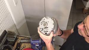 Alternators do a much better job at charging a battery at the low speed tractor engines are usually operated at. One Wire Alternator Conversion Youtube