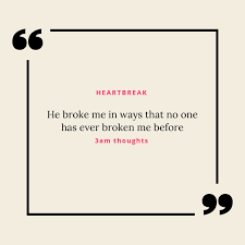 Such quotes will help you to let go of the denial, anger, and depression that come with heartbreak. Heartbreak Quote Text And About Him Image 6653494 On Favim Com