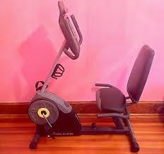 Get on and off the exercise bike without stepping over the frame the portable exercise bike is simple and safe integrated. Golds Gym Cycle Trainer 400 R 190 00 Picclick