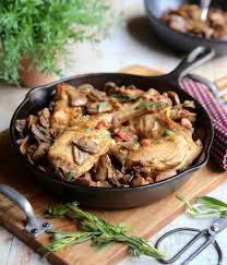 Lapin Aux Champignons Et A L Estragon Recette En 2020 Recettes Minceur Plats Mijotes Cuisson Des Aliments