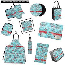 peacock kitchen towel full print
