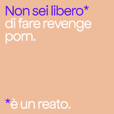 NonSeiLibero, the campaign against revenge porn