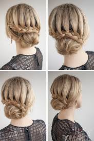 We show you french braid hairstyles that you'll love! 30 Buns In 30 Days Day 7 Lace Braided Bun Hair Romance
