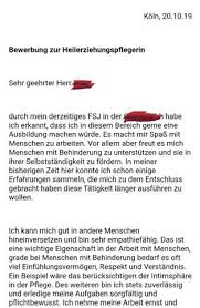 Bewerbung Zur Heilerziehungspflegerin Tipps Schule Ausbildung Und Studium Ausbildung