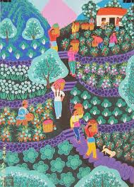 Hill Kailyard Chinese Folk Art Painting Chinese Folk Art Painting Chinese Folk Art Folk Art Painting
