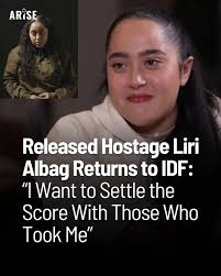Liri Albag, freed after 477 days in Hamas captivity, announces return to  the IDF: “I want to settle the score with those who kidnapped me.” WE  ADMIRE YOU, LIRI TRUE HERO AND