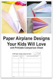Paper Airplane Designs Your Kids Will Love Jdaniel4s Mom Paper Airplanes Paper Helicopter Template Airplane Design