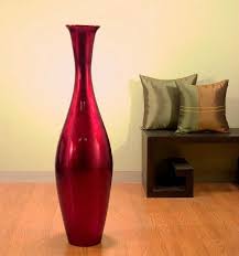 Large Floor Vases 36 Dark Ruby Egret Floor Vase Floor Vase Tall Floor Vases Large Floor Vase