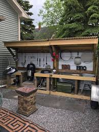 This will be the size of the opening created for the grill. Garden Patio Bbq Ideas Novocom Top