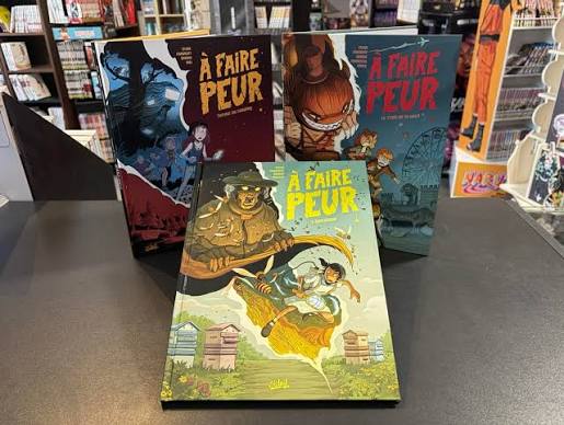 📚Série jeunesse : A faire peur. Es-tu certain de n'avoir peur de rien ? 🔹Alors je te conseille vivement de mettre ton courage à l'épreuve en venant faire un tour dans la