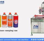 Aile Small Butane Gas Aerosol Filling Machine - Aerosol ...