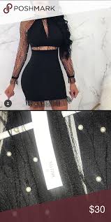 Pearl Lace Black Dress Lace Dress Black Dresses Pearl And Lace