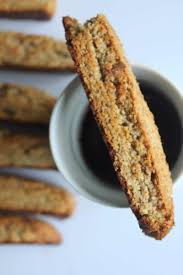 This vegan cookie recipe uses just one flour! Paleo Almond Biscotti Gluten Free Sugar Free The Granola Diaries