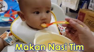 1 sendok nasi (karbo), daging sejumput potong kecil kecil (protein hewani), wortel secukupnya (protein nabati) bs jg sebagai pnganti garam, bayam secukupnya (prona), secukupnya tomat, 1 botol kaldu ayam kampung (air kaldu ini mengandung bnyak gizi). Bayi 6 Bulan Makan Nasi Tim Bubur Saring Wortel Youtube