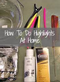 How To Do Your Own Highlights Or Lowlights At Home Easy Step By Step Tutorial Diy Highlights Hair Diy Hairstyles Roots Hair