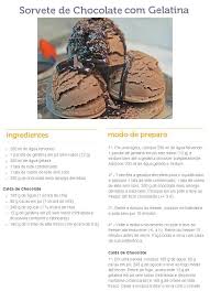 Calda De Chocolate Derretido Com Creme De Leite Sorvete De Chocolate Com Gelatina Receita Receitas De Tortas Doces Sorvete De Chocolate Receitas