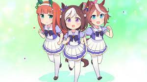 Umamusume Pretty Derby Spin Off Umayon Horses Around In 2020 Anime Derby Cartoon
