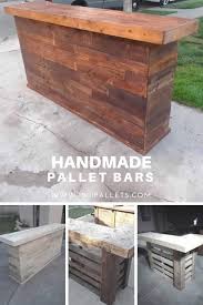 Handmade Pallet Bars 1001 Pallets In 2020 Diy Pallet Projects Pallet Diy Pallet Bar