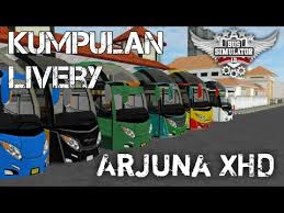 Silahkan download livery bussid xhd dibawah ini. Bussid Kumpulan Arjuna Xhd 2018 2019 Youtube