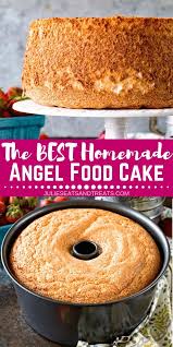 I had made several angel food cakes before we were married, but the last one i made flopped so bad and wasted so many eggs i never had the nerve so there are some of the traditional tips for making a successful angel food cake. Pin On Cake Recipes
