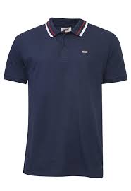 Camisa Polo Tommy Hilfiger Reta Azul Camisa Polo Tommy Hilfiger Reta Logo Azul Marinho Em 2020 Camisa Polo Tommy Camisa Polo Tommy Hilfiger