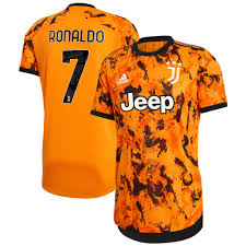 Winter trikot ekoi aero line schwarz neonorange. Juventus Authentic Ausweichtrikot 2020 21 Mit Aufdruck Ronaldo 7
