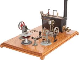 Live Steam Machine Shop Toy Length 25 Inches 63 5 Cm A Well Built Model By Don Haskins Featuring Stuart Engine Belt Drivi Machine Shop Steam Stirling Engine