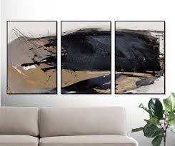 Black And Gold Art Prints Set Of 3 Prints Abstract Art Print Set 3 Abstract Prints Black And Gold Wall Art Printable Abstract Instant Download 24x36 Prints Abstract Art Prints Gold Wall Art Art Print Set