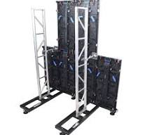 Pro X Ground Support Stabilizing T-Base for LED Screen Wall Stacking for F32 or 12-inch Bolt Truss Segments