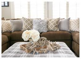 These brilliant color schemes will help you create a warm and inviting room in your home. Pinterest Klotzathome Heather On Instagram Did Some Say Pillows Oh Yeah I Ve Got A Lot Of Those I Brown Couch Decor Brown Couch Living Room Couch Decor