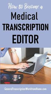 How To Become A Medical Transcription Editor Work From Home Jobs Online Jobs Side Hustles Medical Transcription Medical Transcription Jobs Medical Transcriptionist