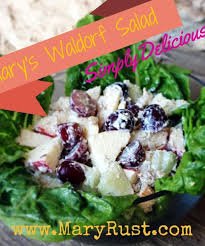 mary s wardolf salad recipe