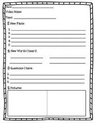 Here Are Three Different Forms For Your Students To Take Notes On Educational Videos You Watch In Class Video Notes Note Taking Strategies Note Taking