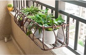 Und für alle, die sich jetzt noch die. Blumenstander Eisen Europaischer Stil Balkon Gelander Zaun Wohnzimmer Innen Wand Hangen Hangen Blumentopf Rack Blume Regal Faltbar Jcrnjsb Blumenregale Farbe Bronze Grosse 50 28 20cm