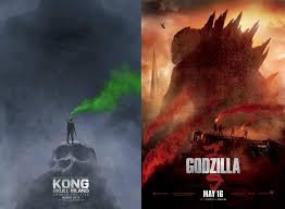 Legendary (via film stories) revealed their teaser poster for godzilla vs. Kong Skull Island And Godzilla 2014 Teaser Poster Similarities Album On Imgur
