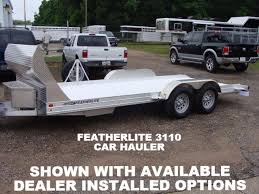 Check out our selection of car haulers! 2021 Featherlite 3110 Open Car Trailer Available Options Conroe Tx Sportchassis Featherlite Trailers Of Texas