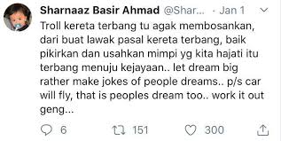 Kereta terbang skydrive berjaya 'diterbangkan ke udara' selama empat minit oleh seorang pemandu. Sharnaaz Ahmad Bosan Dengan Troll Lawak Kereta Terbang