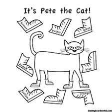 Even though it's a simple repeating format. Pete The Cat Coloring Page Drawing Board Weekly