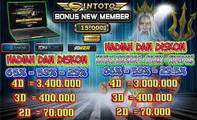 Sintoto Bandar Togel Online Terpercaya 100 Aman Joker Game Hadiah