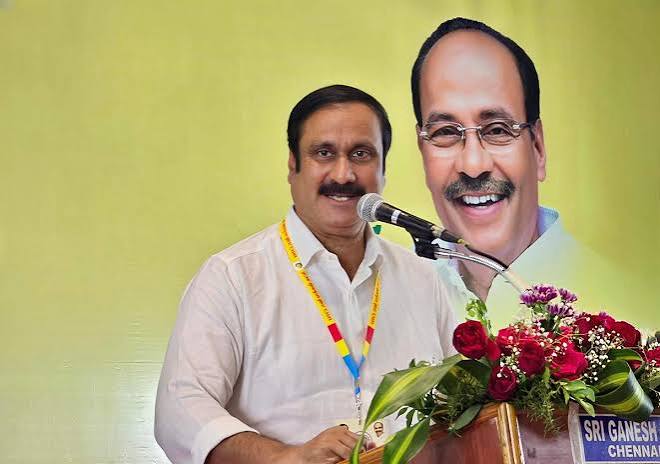 தொகுதி மறுசீரமைப்பு - திமுக நிலைப்பாட்டை அறிய தவெகவுக்கு காங்கிரஸ்  அழுத்தம்: அன்புமணி ராமதாஸ் | Constituency Delimitation: Congress Pressures  TVK to Reveal DMK's Stance ...
