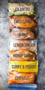 7 Chicken Marinade Recipes You Can Freeze Recipe Dinner Meal Prep Recipes Food