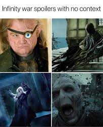 Infinity War Memes Spoilers Without Context Harry Potter Infinity War Memes Avengers Marvel