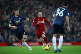 Jose mourinho named a starting xi including five players who did not feature in the premier league for united last season, while liverpool fielded a strong side featuring. Xherdan Shaqiri Explains What Jurgen Klopp Told Him Before He Came On Vs Manchester United Manchester Evening News