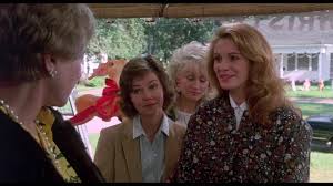 A beauty salon brought six southern women together in the 1989 film steel magnolias. julia roberts, sally field, shirley maclaine, dolly parton, daryl hannah and olympia dukakis took us on an emotional journey through the ups and downs of their characters' lives that we'll never forget. Olympia Dukakis From Steel Magnolias And Moonstruck Dies At 89