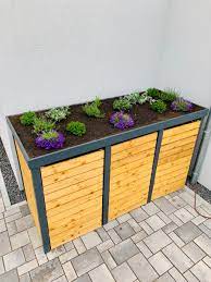 Wir haben die bauanleitung für kleine und große mülltonnenboxen. Pin Auf Ab Nach Draussen